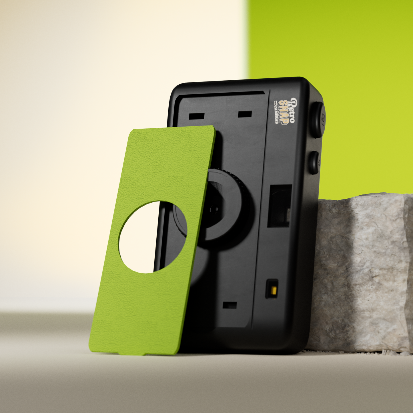 Retro Snap Interchangeable SnapFace - Mint