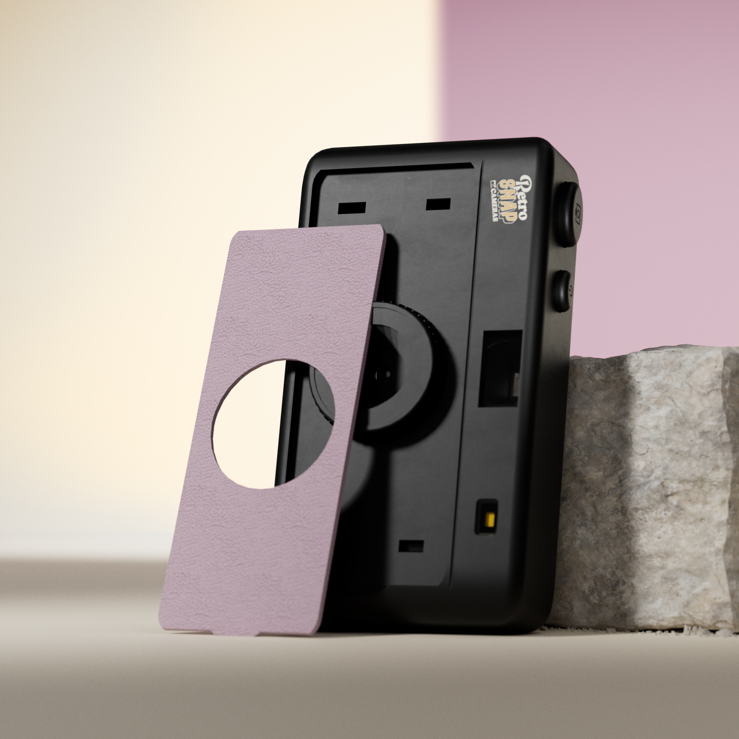 Retro Snap Interchangeable SnapFace - Purple Haze